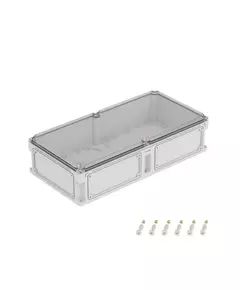 Корпус 600х300х146мм IP67 с прозр. крышкой 21мм с фланцами пластик. DKC 563211