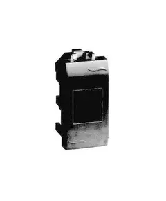 Розетка компьютерная СП 1мод. Brava RJ45 кат.6A черн. DKC 77678N