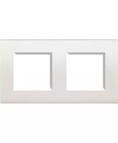 Рамка 2-м LivingLight прямоугол. бел. Leg BTC LNA4802M2BI