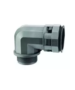 Переходник 90град. труба-коробка DN 36мм М40х1.5 полиамид черн. IP66 DKC PAN36M40N