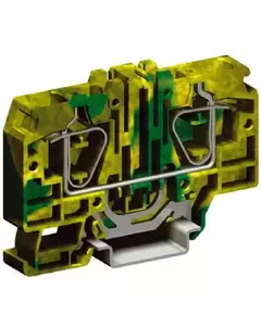 Клемма пруж. HTE.16 16кв.мм для заземл. желт./зел. DKC ZHT340