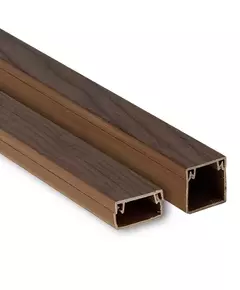 Кабель-канал 40х16 L2000 пластик Plast темн. дер. EKF kk-40-16d