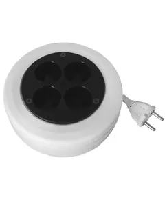 Удлинитель-рулетка 4х5м без заземл. 10А IP20 SR 4х5-R УХ10-104 2.2кВт ПВС Volsten 12431