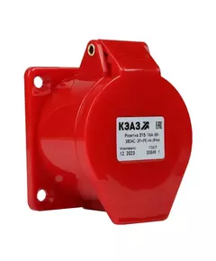 Розетка фланцевая 315 16А 380AC 3P+PE+N 6ч IP44 КЭАЗ 222759