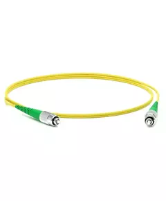 Патч-корд FC-S2-9-FC/AR-FC/AR-H-3M-LSZH-YL волоконно-оптический (шнур) SM 9/125 (OS2) FC/APC-FC/APC simplex LSZH 3м Hyperline 250664