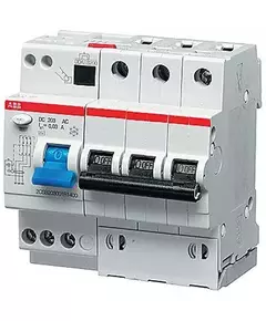 Выключатель автоматический дифференциального тока 3п B 13А 30мА тип AC DS203 5мод. ABB 2CSR253001R1135