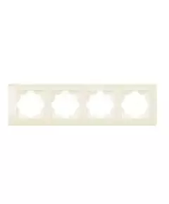 Рамка 4-м Cosmo крем. ABB 612-010300-228
