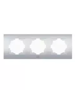 Рамка 3-м Cosmo алюм. ABB 612-011000-227