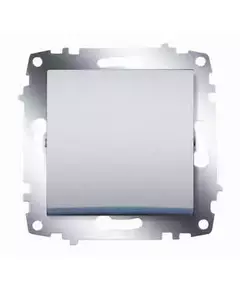 Выключатель 1-кл. 1мод. СП Cosmo 10А IP20 механизм алюм. ABB 619-011000-200