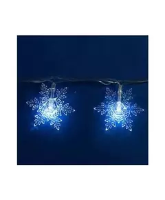 Гирлянда светодиодная «Снежинки-1» ULD-S0700-050/DTA WHITE IP20 SNOWFLAKES-1 с контроллером 50LED (дл.7м) Uniel 7930
