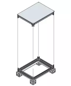Рама шкафа верхняя/нижняя 600х500мм ABB EK6050KN