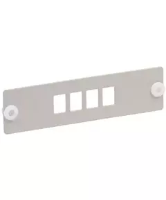 Панель для 4-х оптических адаптеров (SC-Duplex в 19дюйм кросс) ITK FOBX-P8-SCDX