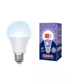 Лампа светодиодная LED-A65-20W/DW/E27/FR/NR Norma 20Вт матовая E27 (упак. картон) Volpe UL-00004028