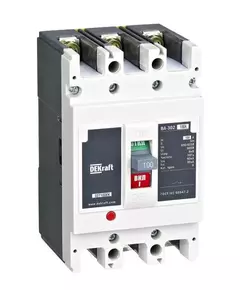 Выключатель автоматический 3п 50А 5In 25кА ВА-302 L DEKraft 22707DEK