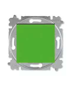 Переключатель 1-кл. СП Levit IP20 зел./дым. черн. ABB 2CHH590645A6067