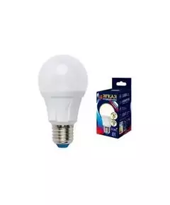 Лампа LED-А60 8Вт/NW/E27/FR PLP01WH картон Uniel UL-00001523