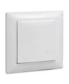 Розетка 1-м VALENZO защ. крышка с заземл. 6114 бел. ASD / IN HOME 4690612006376