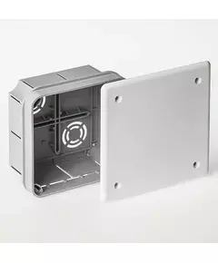 Коробка распаячная СП 92х92х45мм IP30 уравн. потенциалов Ruvinil 10120УП