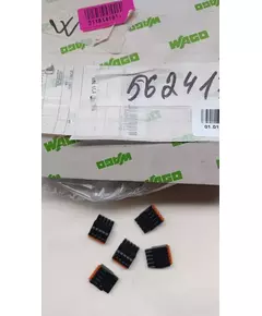 Розетка 1-провод. WAGO 714-105