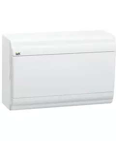 Бокс ЩРН-П-12 мод. навесной пластик IP41 PRIME бел. дверь IEK MKP82-N-12-WD-41-10