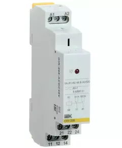 Реле промежуточное OIR 2 конт. (8А) 48В AC/DC IEK OIR-208-ACDC48V