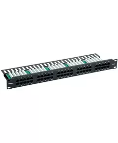 Патч-панель телеф. 1U кат.3 RJ45 50 порт. (Krone) GENERICA PP50-1UC03U-K05-G