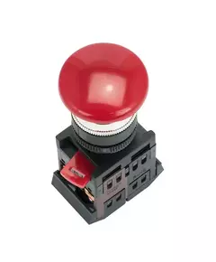 Кнопка "Грибок" AEAL-22 NO+NC с фиксацией красн. PROxima EKF pbn-aeal-r