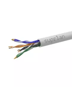 Кабель витая пара U/UTP кат.5E 4х2х0.51 24AWG solid Cu нг(А)-LSLTx In. Premium 305м (м) SUPRLAN 01-0340-3
