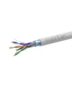 Кабель витая пара F/UTP кат.5E 4х2х24AWG solid Cu PVC In. Median 305м (м) SUPRLAN 01-1033-1