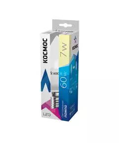Лампа светодиодная CN 7Вт 220В E14 3000К Космос Lksm_LED7wCNE1430