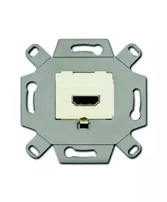 Розетка аудио/видео HDMI HDMI-type A Full HD 20п механизм сл. кость ABB 2CKA000230A0430