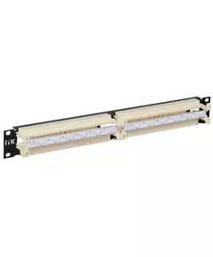 Кросс-панель CP100-1U110 19дюймов 100-парная 1U 110т. ITK CP100-1U110
