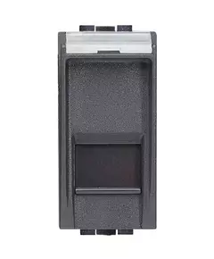 Розетка компьютерная LivingLight RJ45 кат.5E UTP Leg BTC L4279C5E