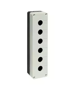 Корпус КП106 6 кнопок бел. EKF cpb-106-w