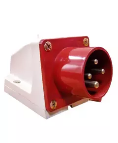 Вилка стационарная 514 16А 3P+PE 380В IP44 EKF ps-514-16-380