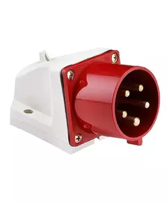 Вилка стационарная 515 16А 3P+PE+N 380В IP44 EKF ps-515-16-380