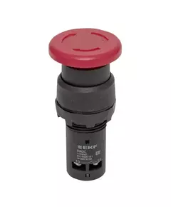 Кнопка SW2C-11MZ повор. гриб кр. NO+NC EKF sw2c-mz-r