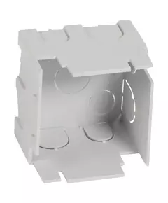 Коробка Batibox 2мод. мет. рамка Leg 080011