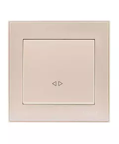 Выключатель промежуточный 1-кл. СП Rain IP20 крем. LEZARD 703-0303-107