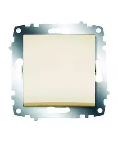 Выключатель 1-кл. 1мод. СП Cosmo 10А IP20 механизм крем. ABB 619-010300-200