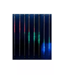 Гирлянда светодиодная "Падающие звезды" ULD-E2405-240/DTK MULTI METEOR 8 подвесов 240 LED 2.4х0.5м мульти IP44 Uniel 11122