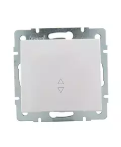 Переключатель проходной 1-кл. СП Rain IP20 механизм бел. LEZARD 703-0288-105