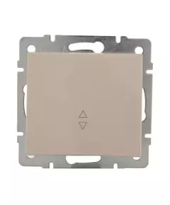 Переключатель проходной 1-кл. СП Rain IP20 механизм крем. LEZARD 703-0388-105