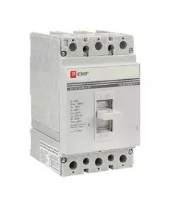 Выключатель автоматический 3п 250/63А 35кА ВА-99 PROxima EKF mccb99-250-63