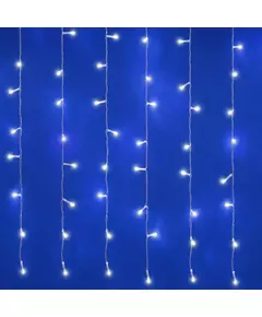 Занавес светодиодный ULD-C3020-384/DTA/RC WARM WHITE IP44 3х2м 384 LED тепл. свет. провод прозр. пульт ДУ (в/к) Uniel UL-00008561