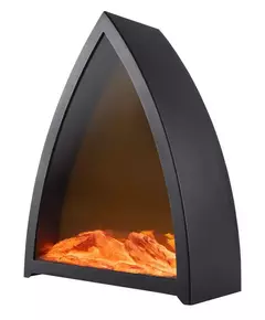 Светильник светодиодный "Камин" FL-H37 USB IP20 373х291х125 треугол. USB/элементы питания 3хC/LR14 (не в в компл.) ФАZА 5034419
