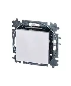 Переключатель 1-кл. СП Levit IP20 бел./дым. черн. ABB 2CHH590645A6062