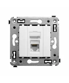 Розетка компьютерная 1-м СП Avanti "Белое облако" RJ45 кат.6 DKC 4400293
