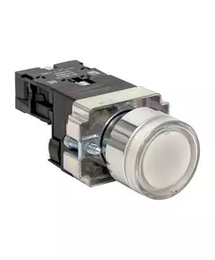 Кнопка BA21 с подсветкой 230В бел. NO PROxima EKF xb2-bw21-230