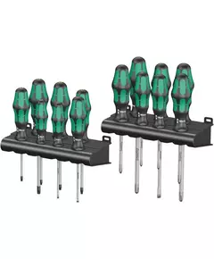 Набор отверток с двумя подставками Kraftform Big Pack 300 14 предметов (PH 1/2/3; PZ 1/2/3; TX 10/15/20/25/30; SL 3.5/4/6.5) Wera WE-105630